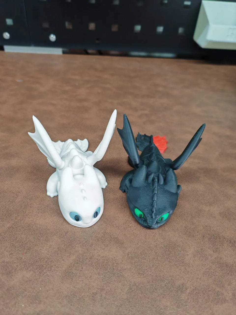 Toothless Dragon-Light Fury (Keychain)