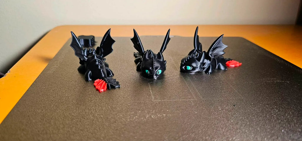 Toothless Dragon-Light Fury (Keychain)