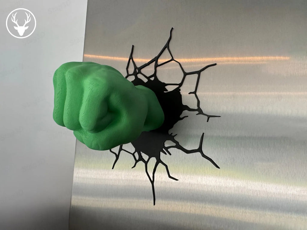 Hulk smash wall art