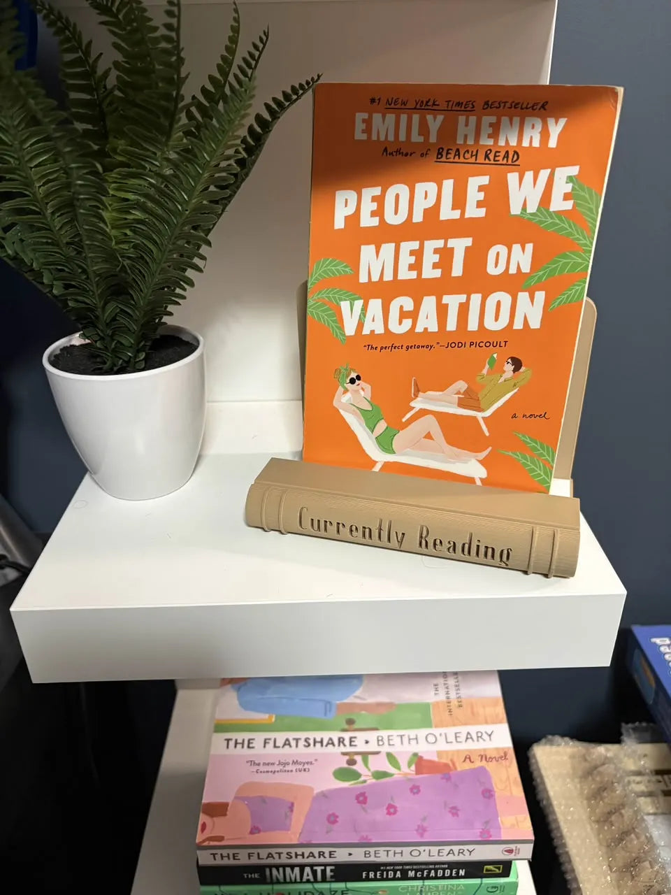 Currently reading … book holder