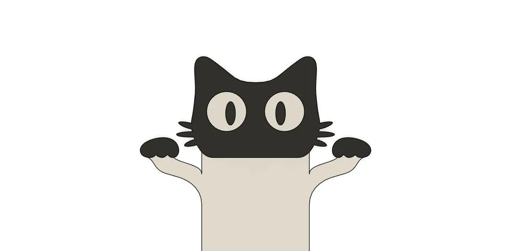 Cat bookmark