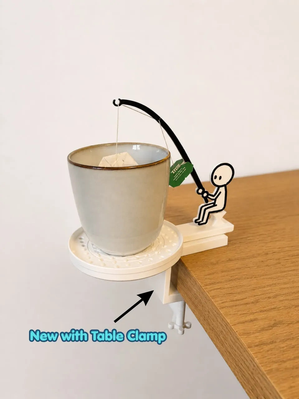 Stick buddy tea fishing with table clamp