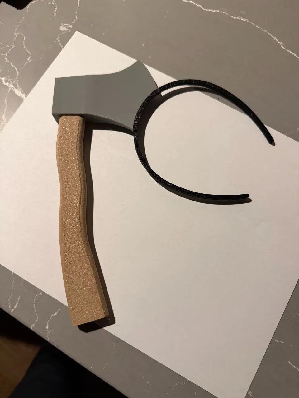Halloween headband axe