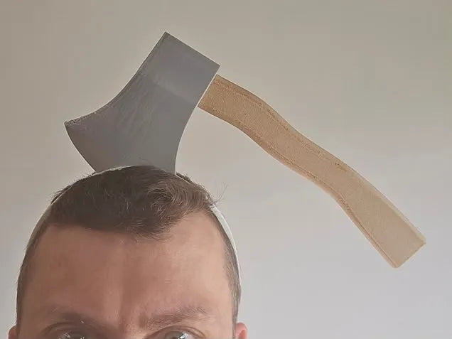 Halloween headband axe