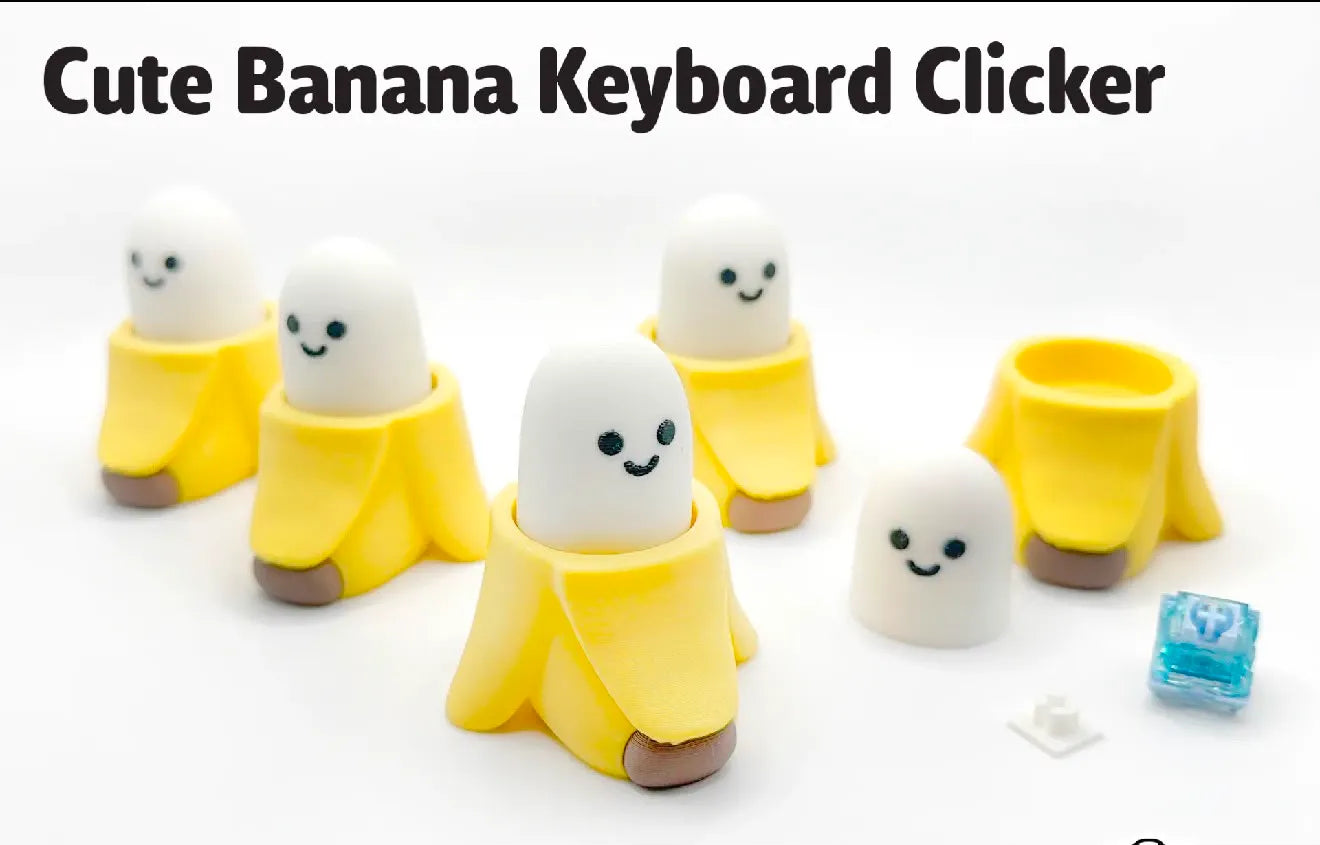 Banana keyboard clicker