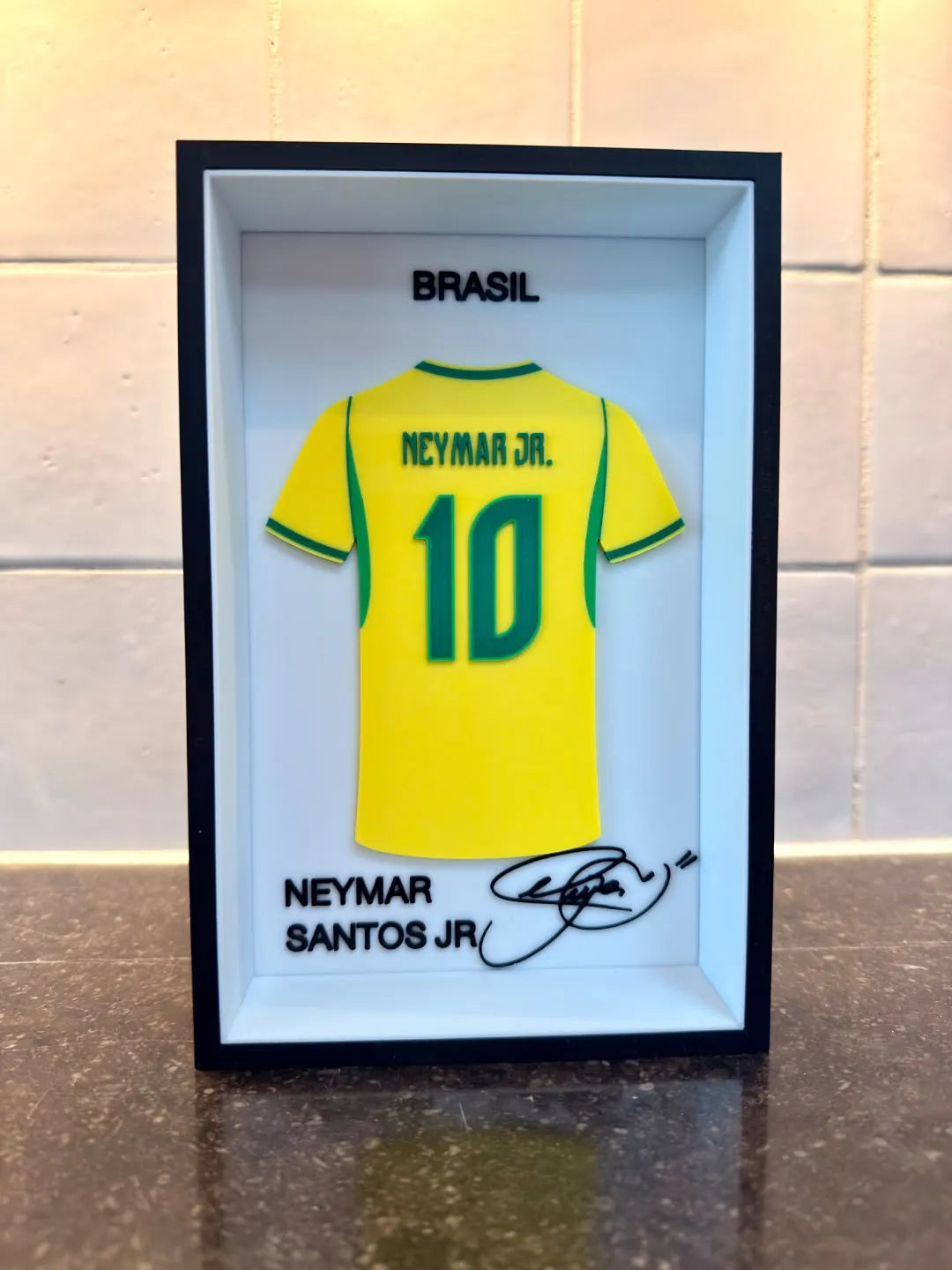 Neymar Santos Júnior - Brazil - Jersey Frame