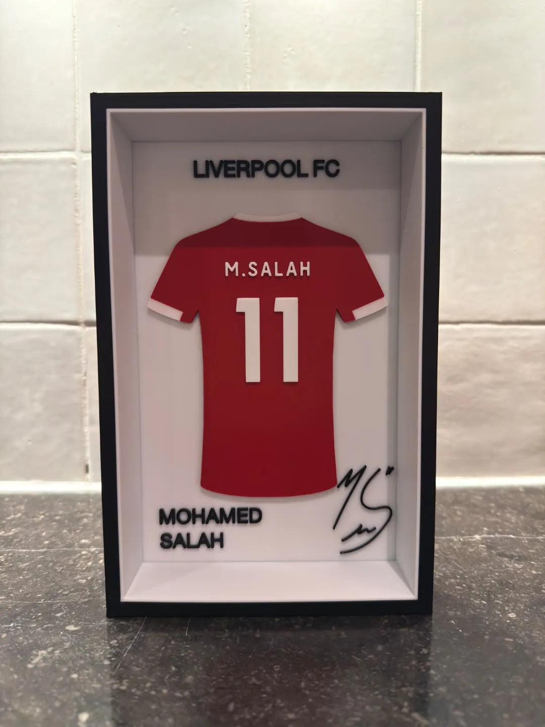 Mohamed Salah Liverpool FC - Jersey frame