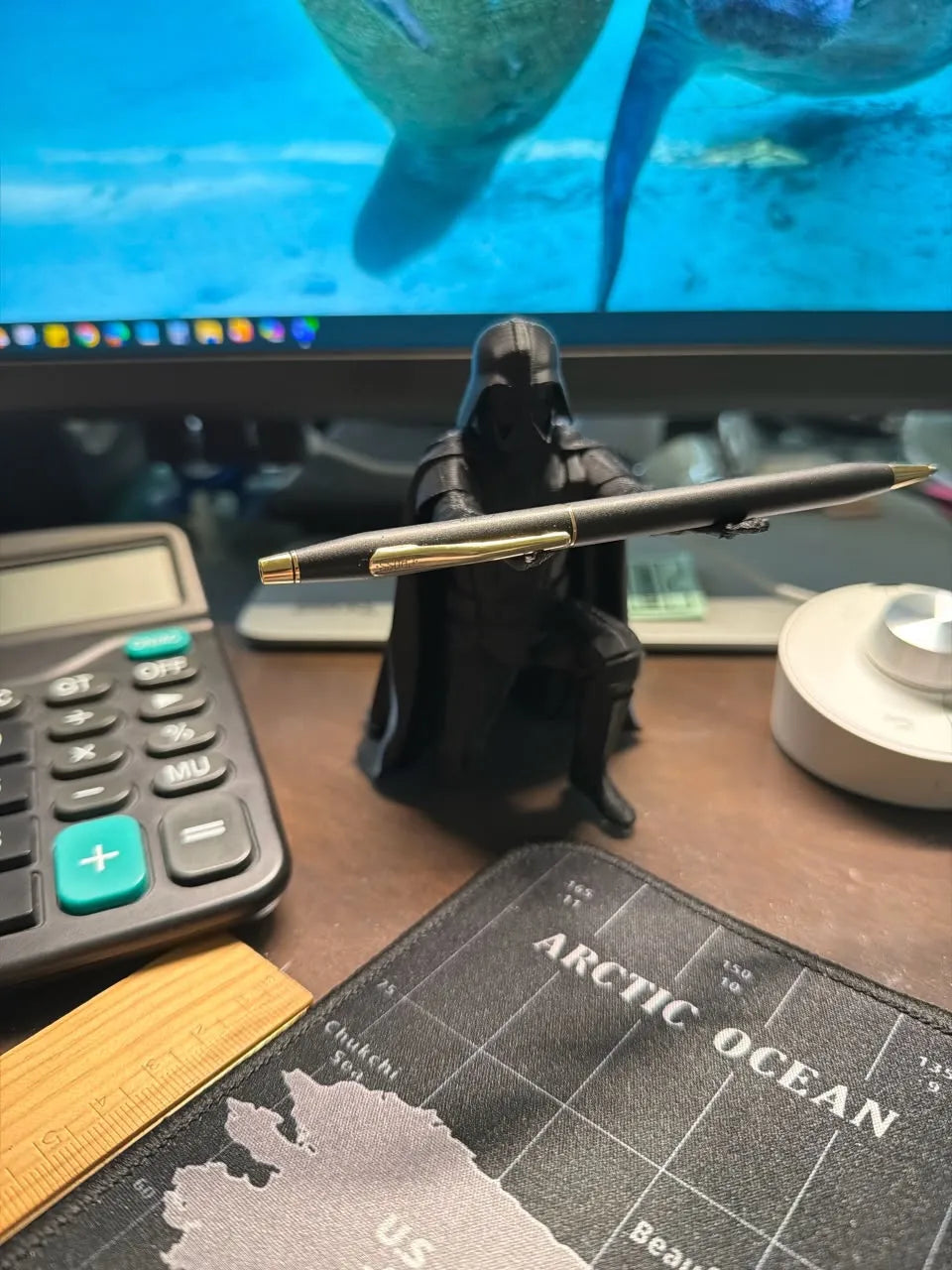 Darth vader pen holder