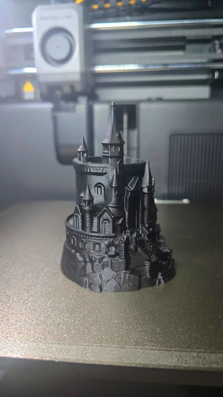 Hogwarts castle pen holder