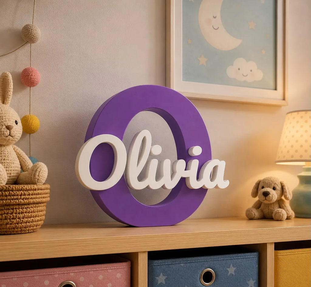 Initial letter name sign gift