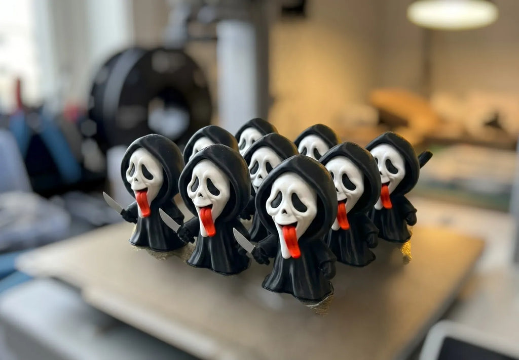 Ghost face keychain