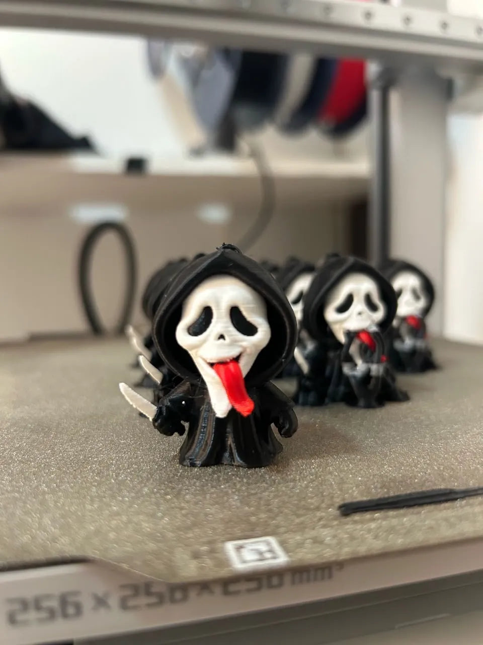 Ghost face keychain
