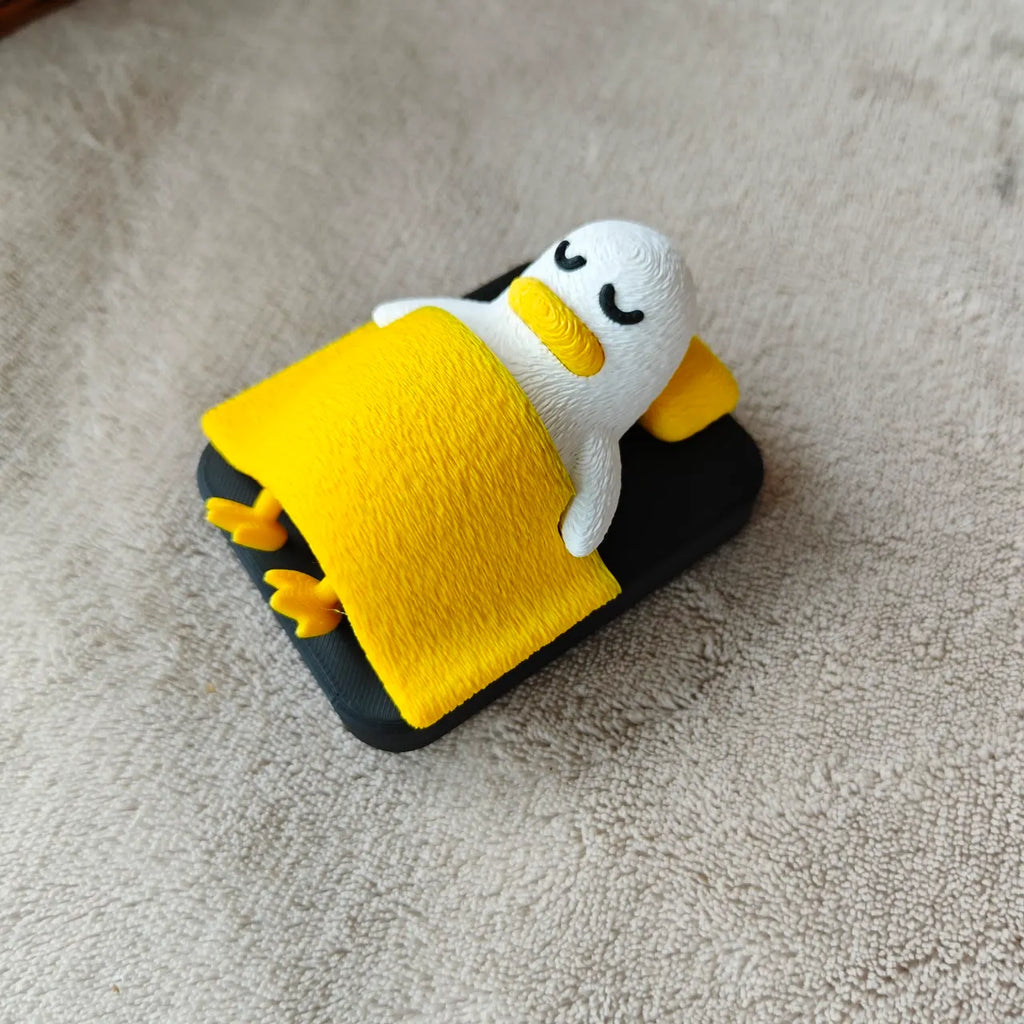 Bed time sleeping duck ( fuzzy skin )