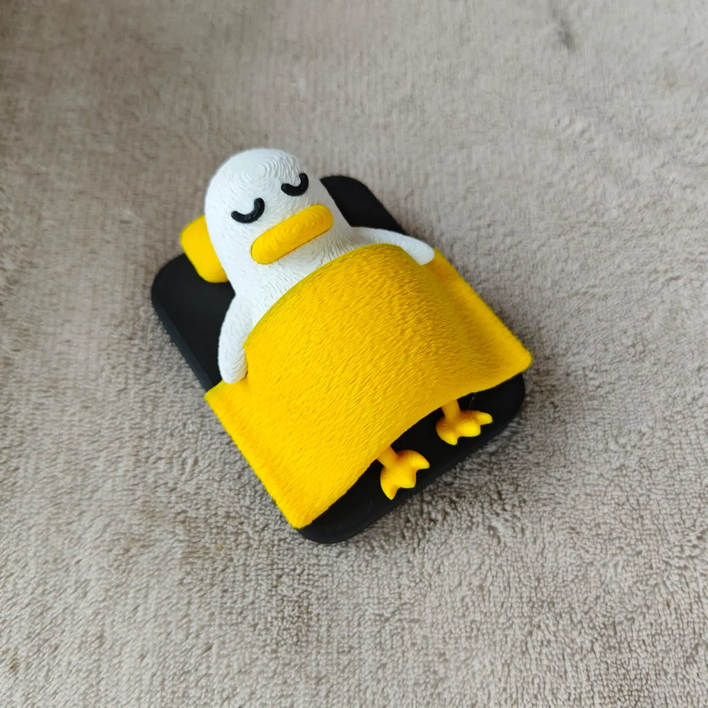 Bed time sleeping duck ( fuzzy skin )
