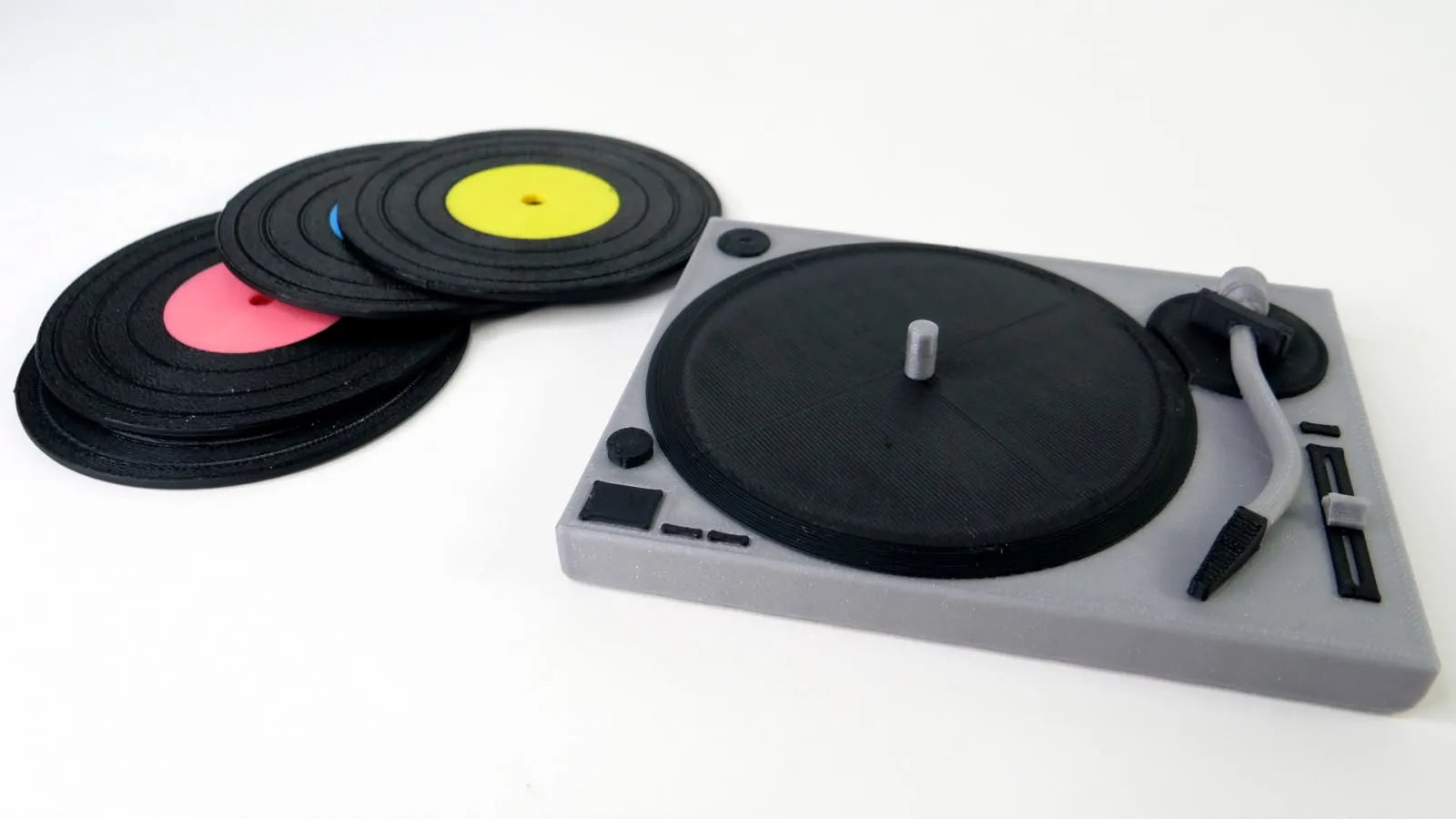 Vinyl coasters