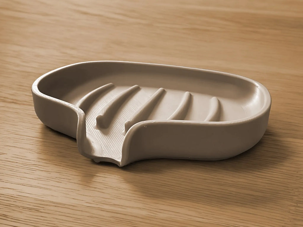Soap dish (self draining)
