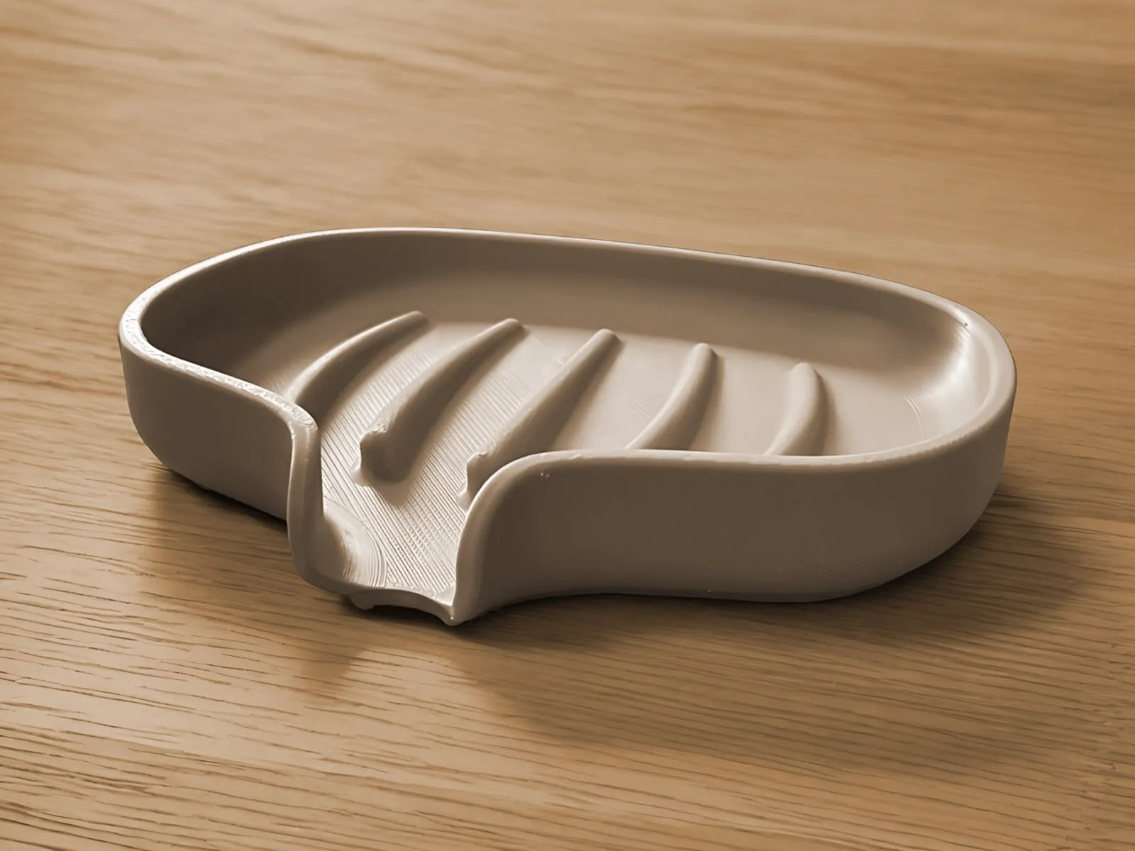 Soap dish (self draining)