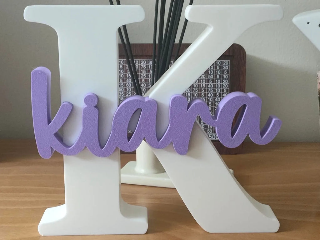 Initial letter name sign gift