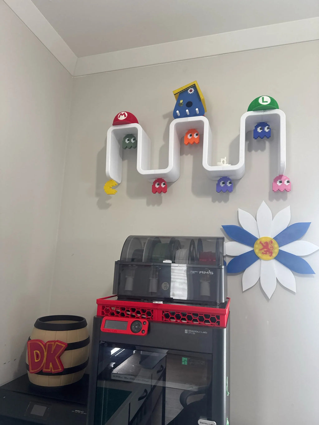 Pac man art (5 pieces)