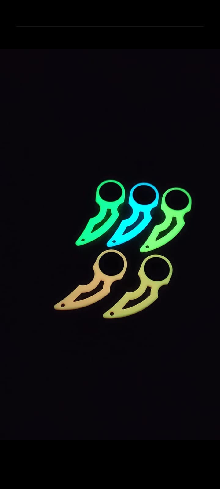Spinner Keychain Karambit