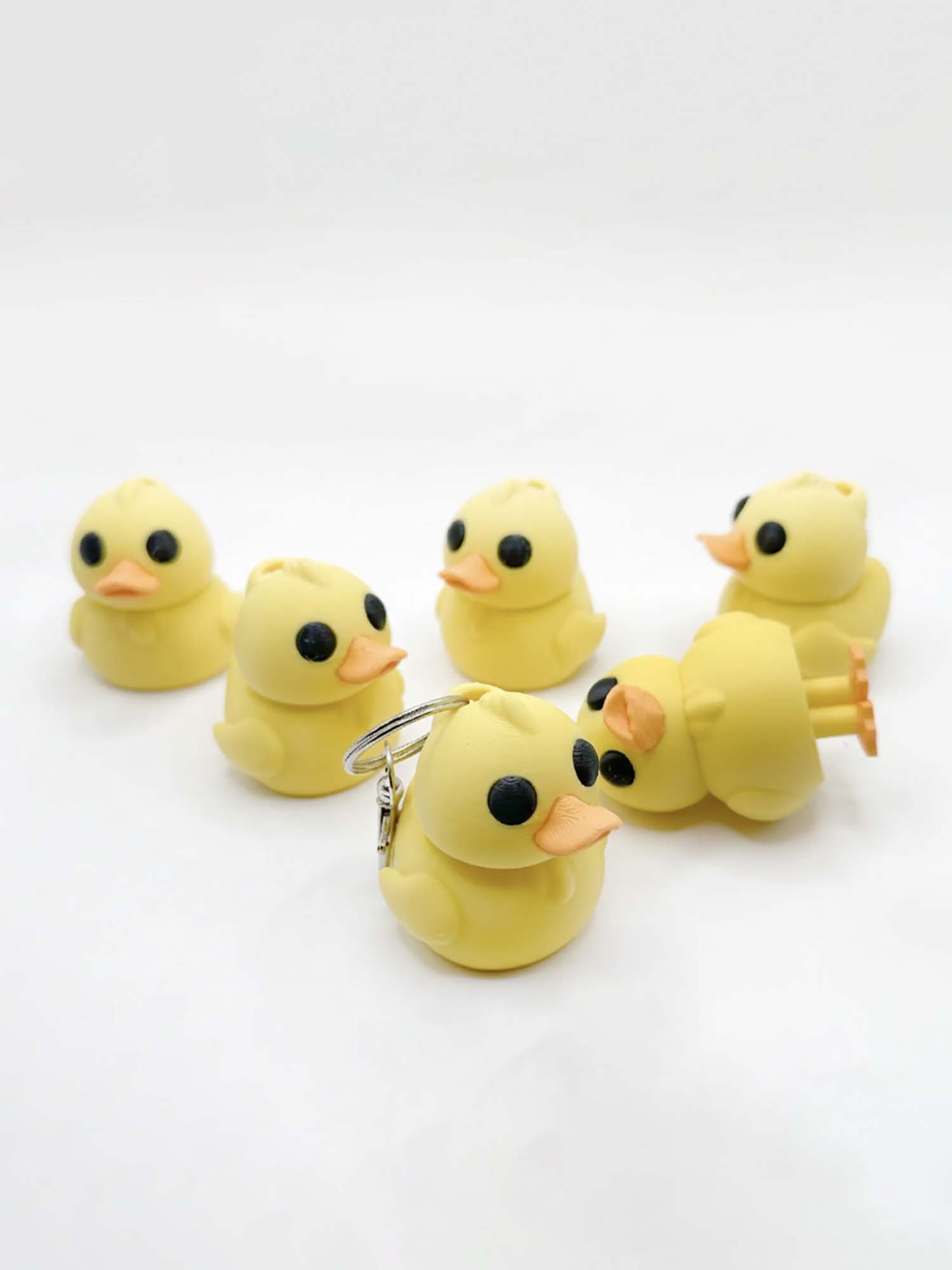 Duck Hidden Feet Keychain