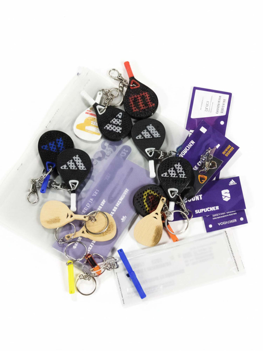 Padel Racket Keychain