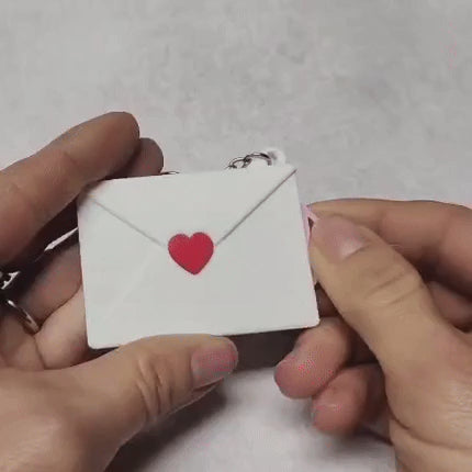 Love envelope Keychain (message or photo)