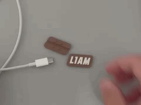 ClipMate – Custom Cable Name Tag
