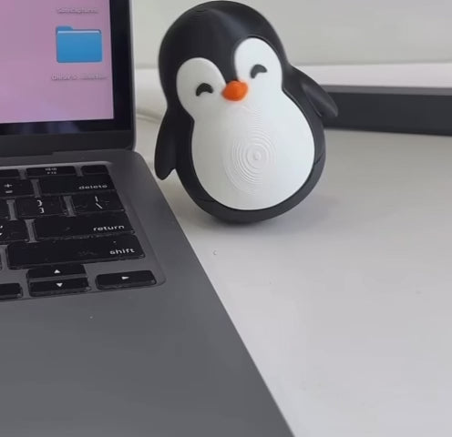 Cute Wobbly Penguin