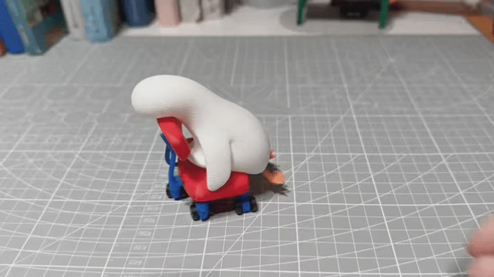 Lying Flat Duck Lazy Duck + Rotatable Chair