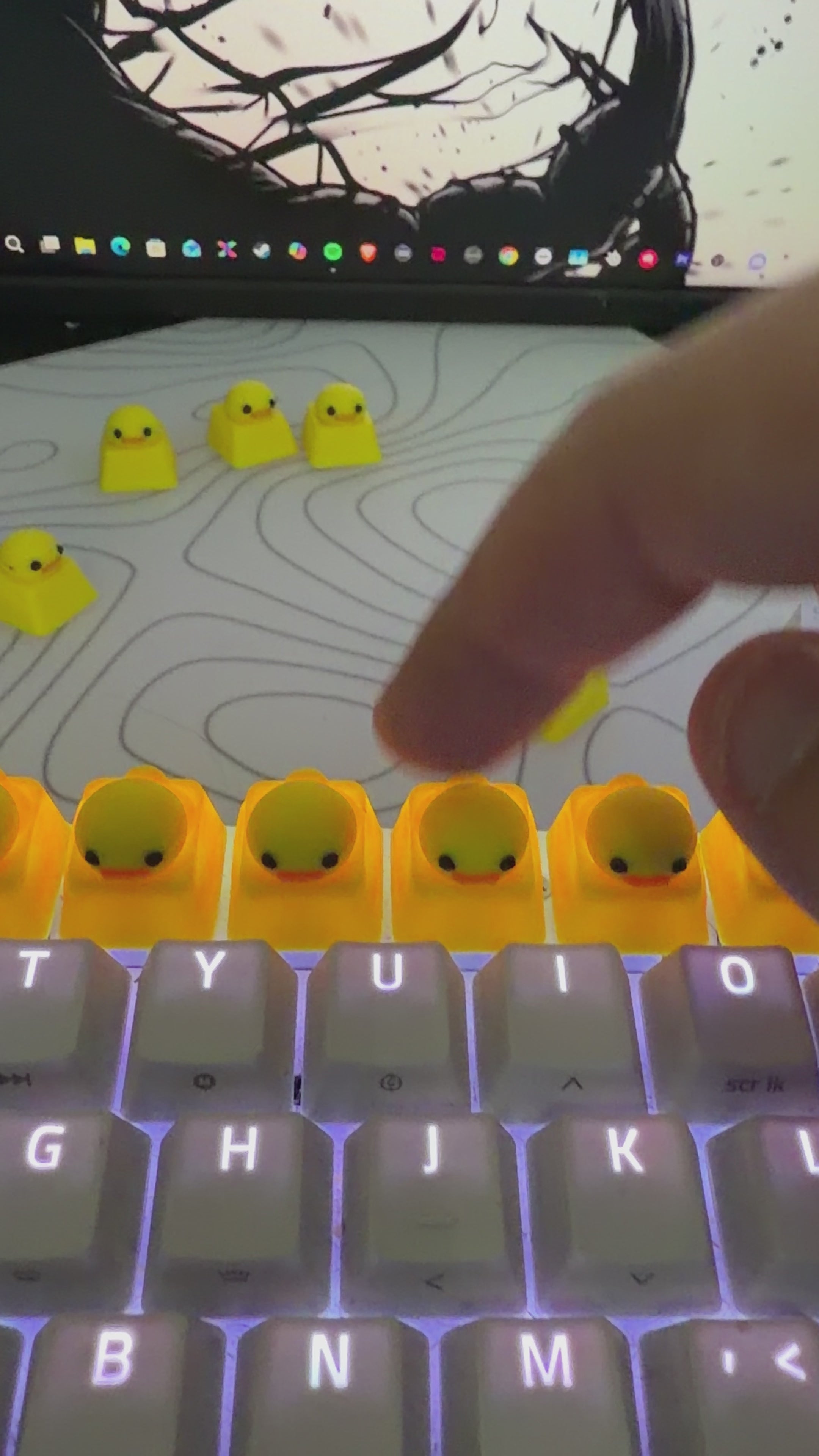 Duck Keycap for Mechanical Keyboard