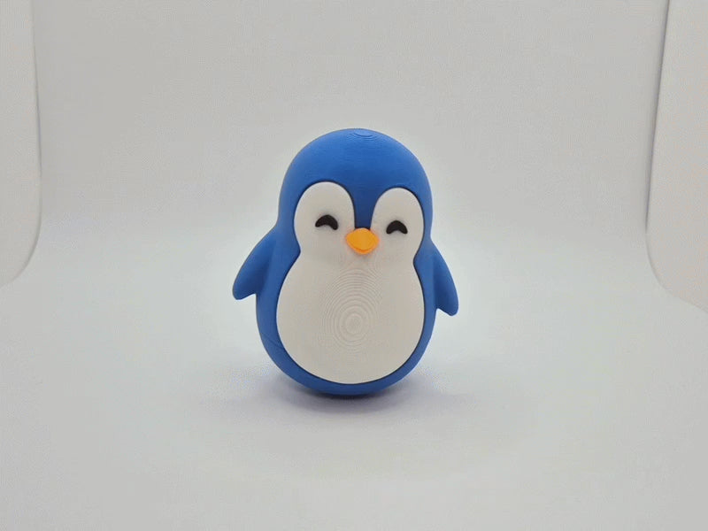 Cute Wobbly Penguin