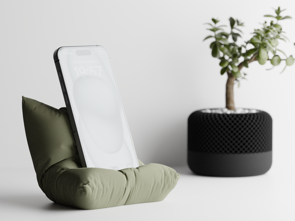 pillow phone holder