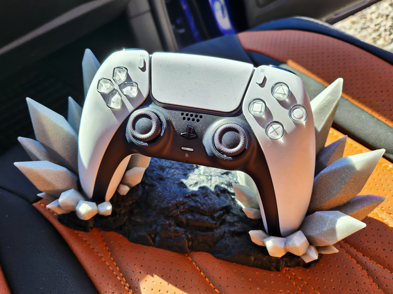 Crystal ps5 controller holder