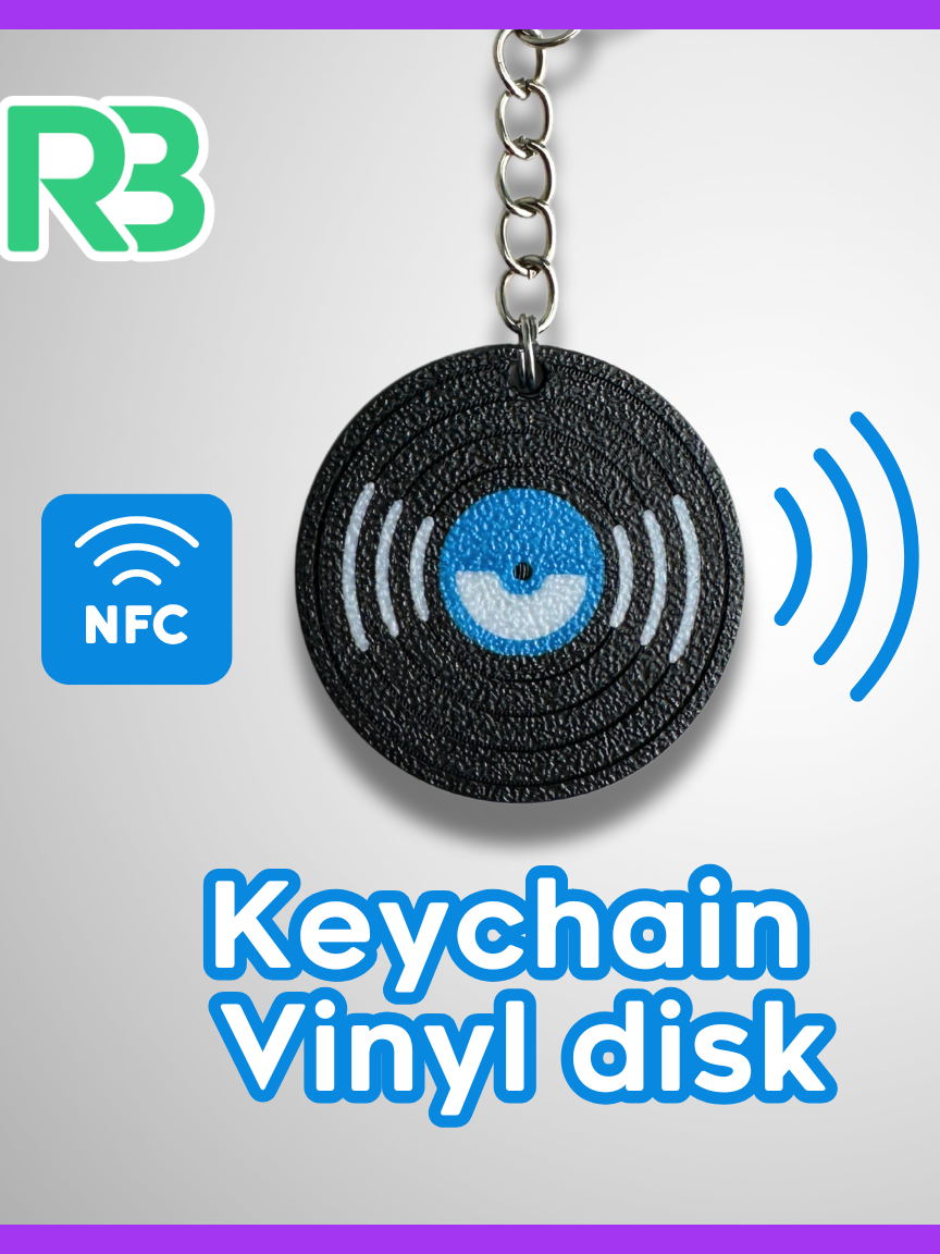 nfc keychain customizable