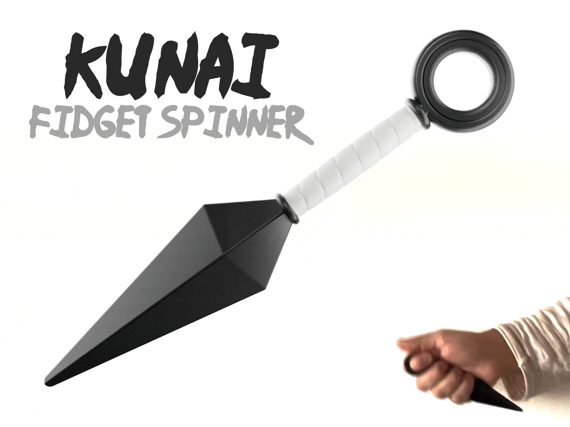 kunai fidget spinner
