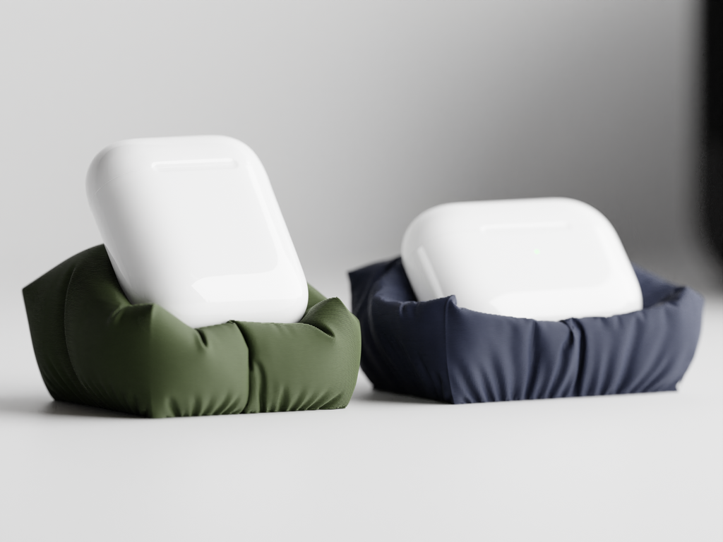 pillow AirPods holder
