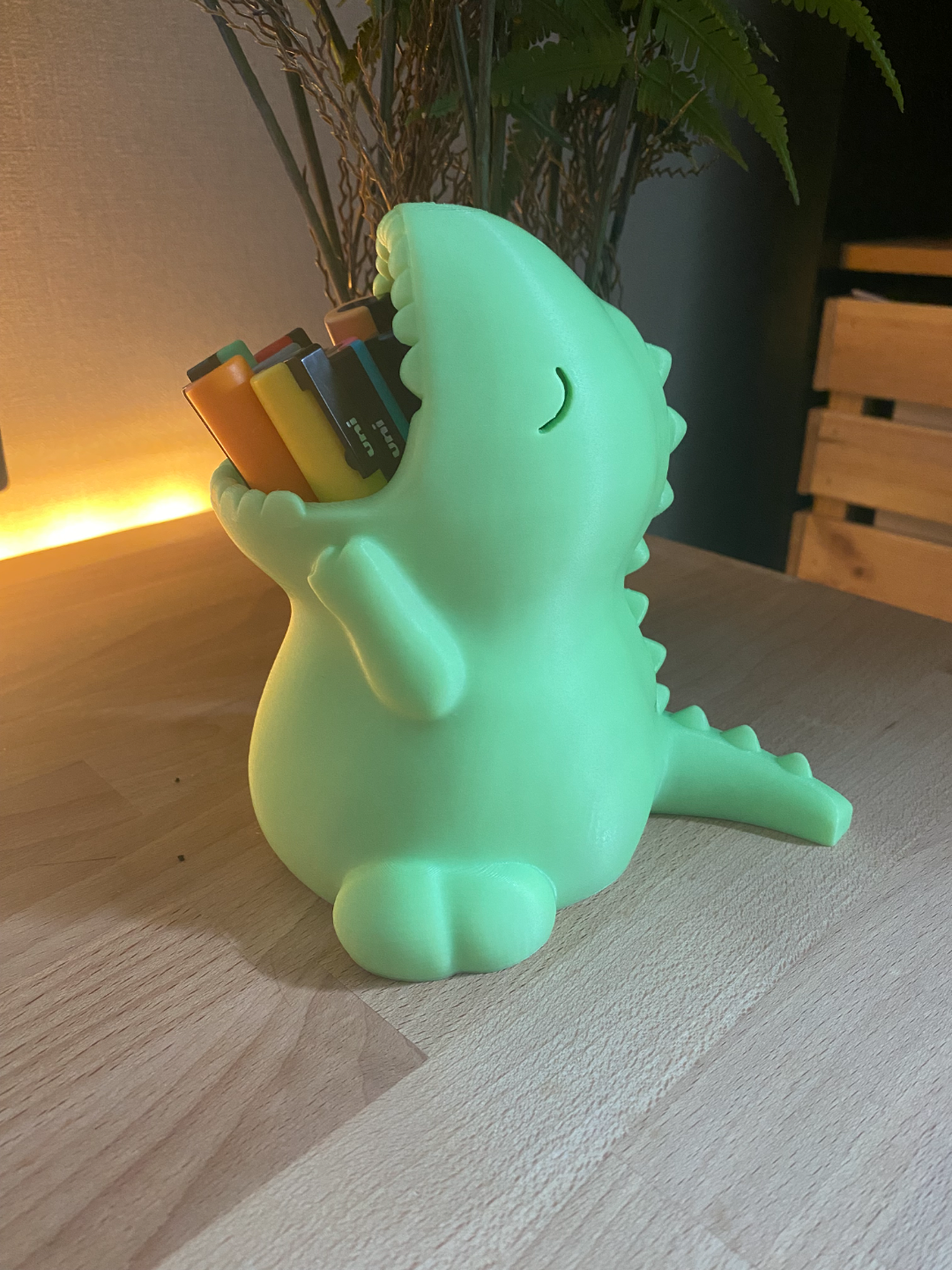Dinosaur T-Rex Pen Holder