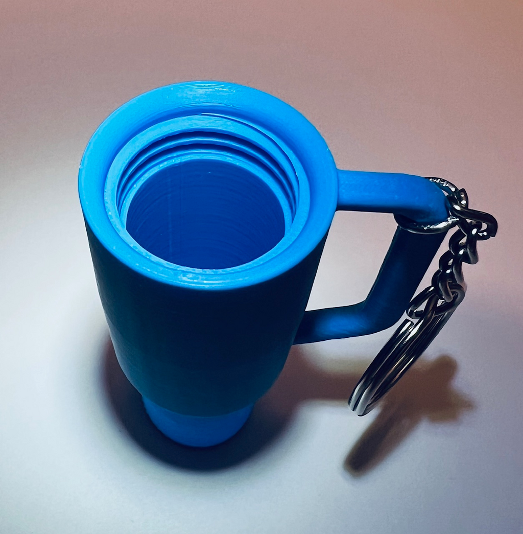 Stanley Cup Chapstick Holder keychain