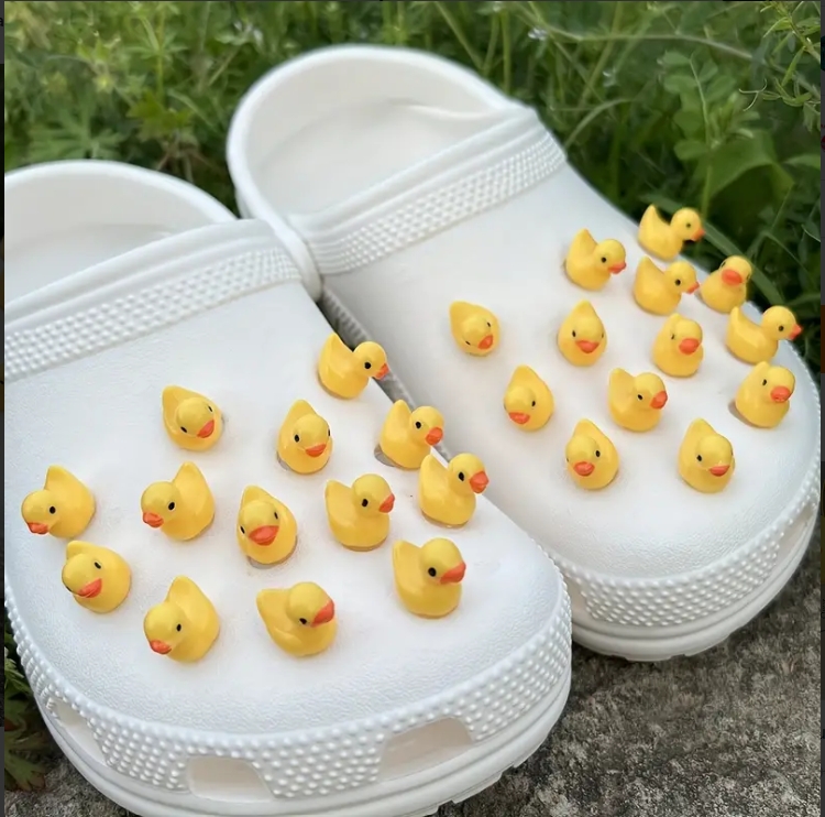 Ducks Crocs Charms x4