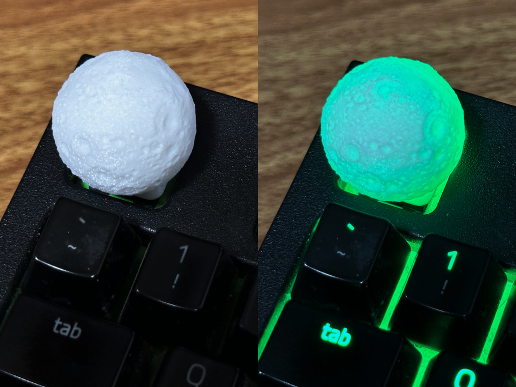 Moon Mechanical Keyboard Keycap
