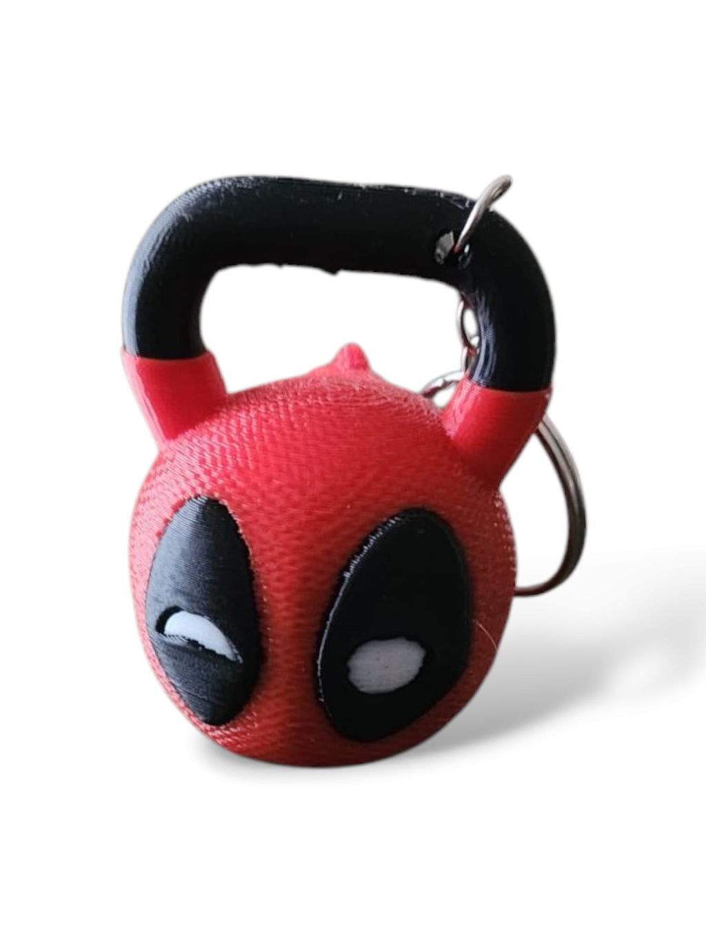 deadpool keychain dumbbell