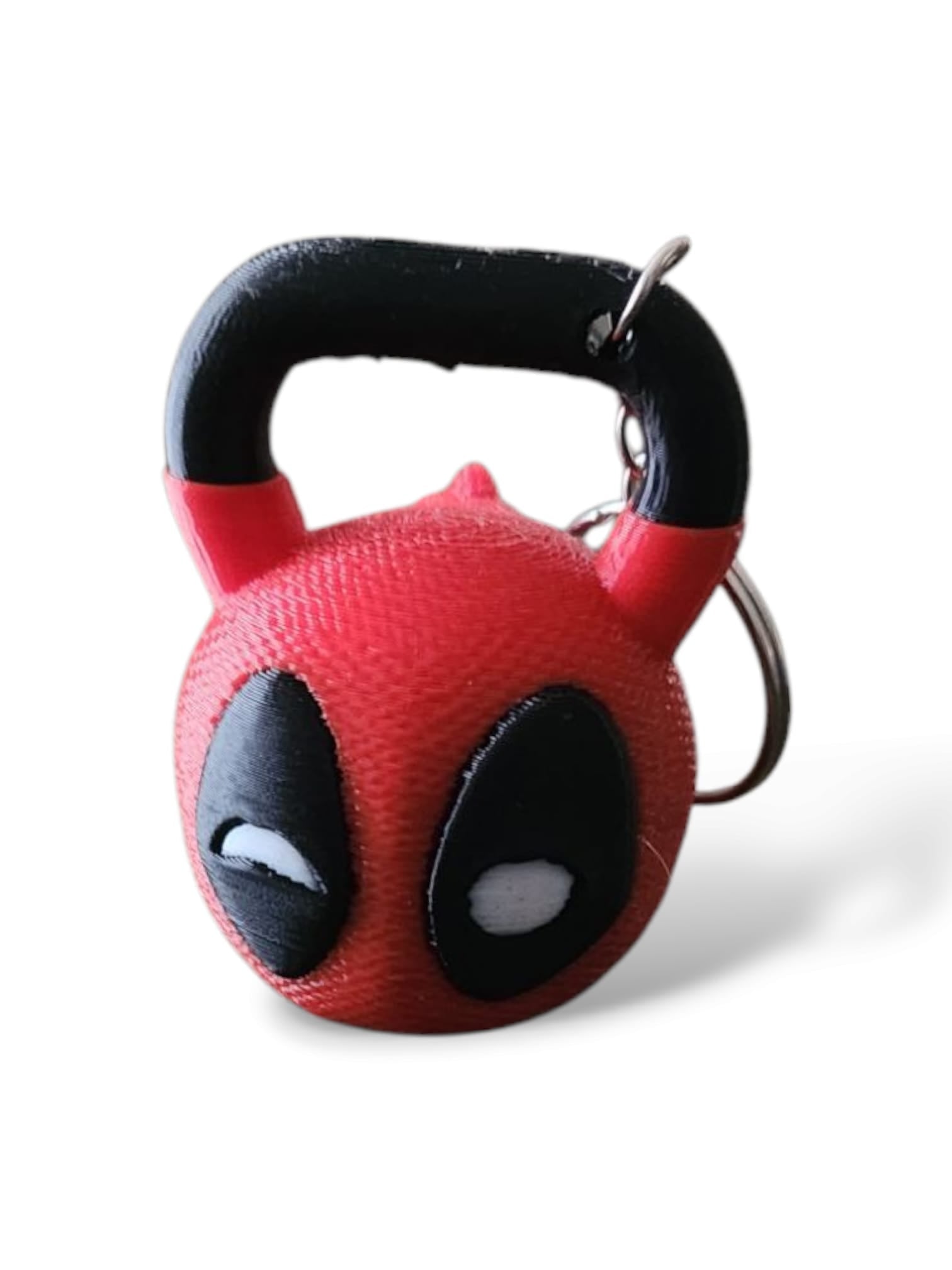 deadpool keychain dumbbell