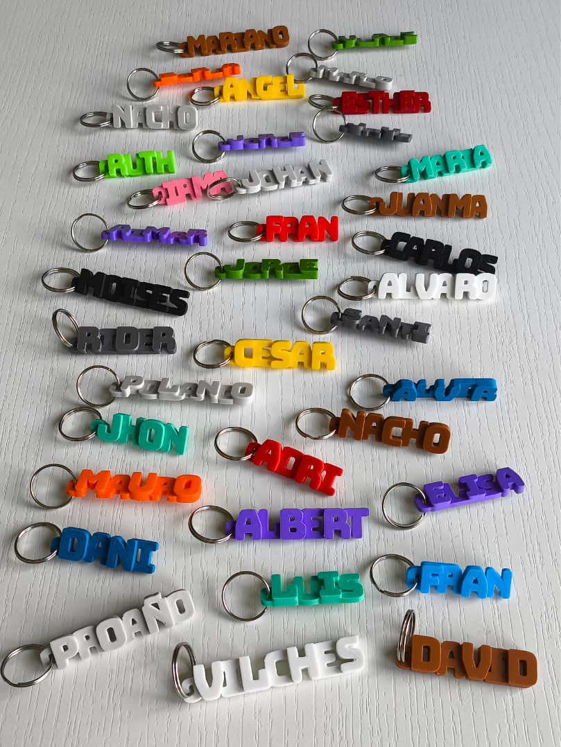 Custom Name Keychain