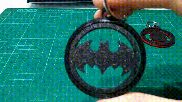 Batman Spinner Keychain