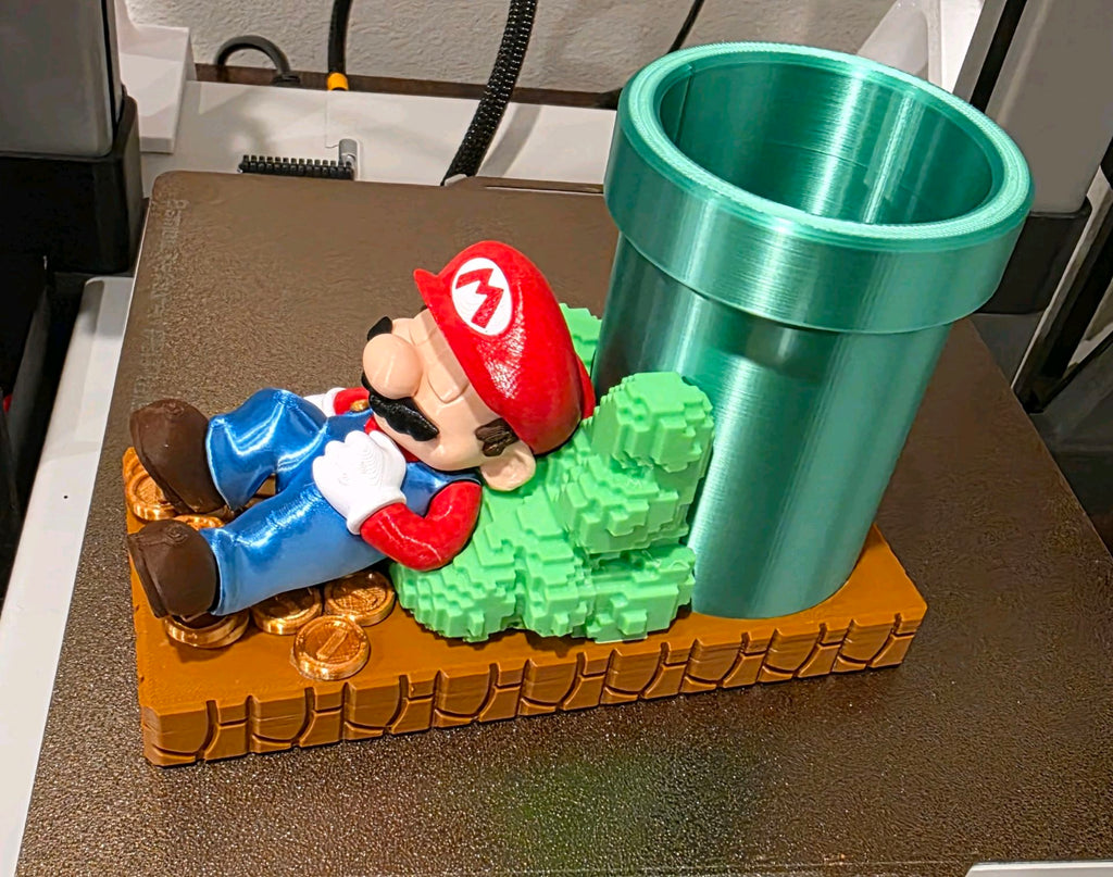 Mario Pen Holder
