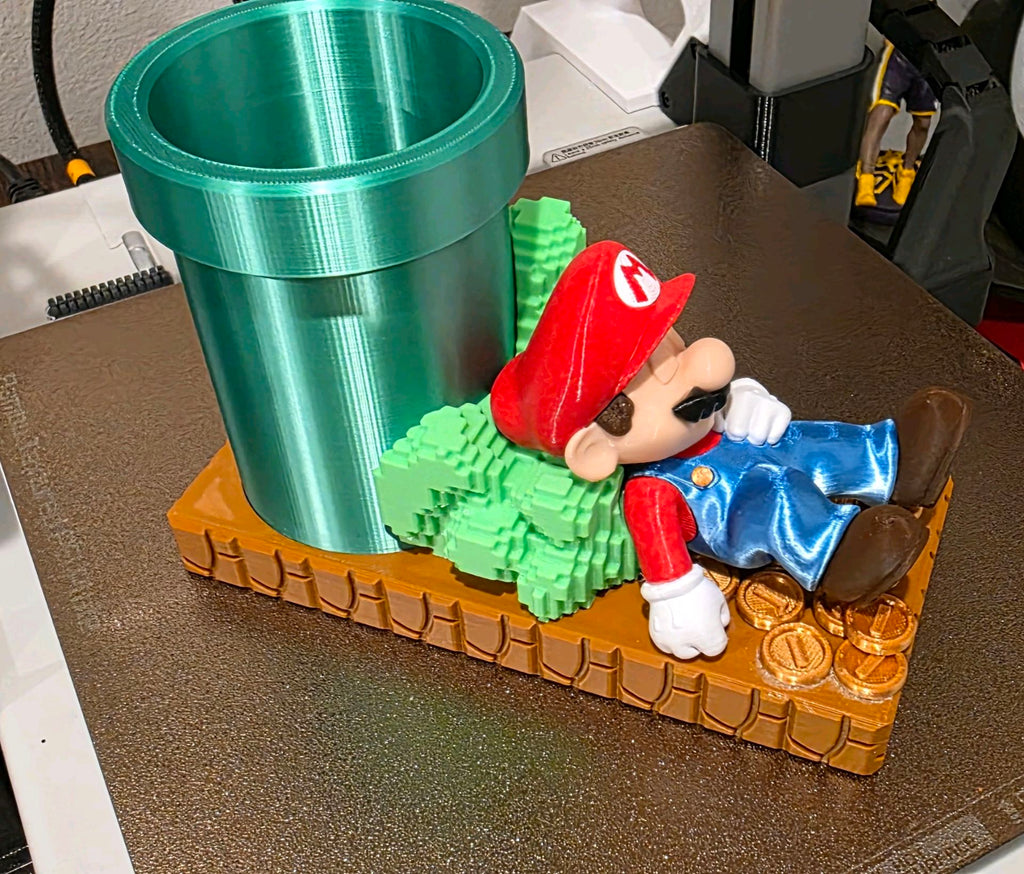 Mario Pen Holder