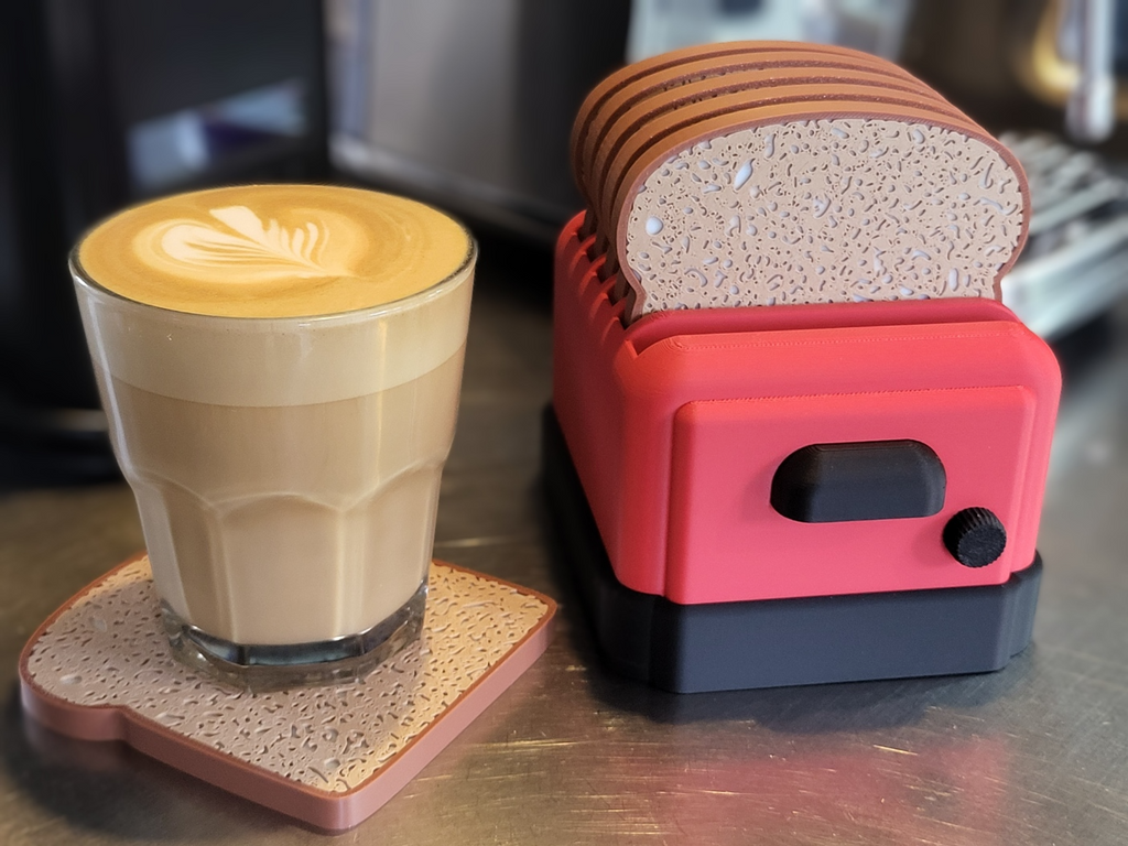 Toaster Coaster Set